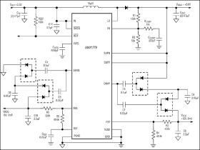 Low-Power Triple-Output TFT LCD DC-DC Converter