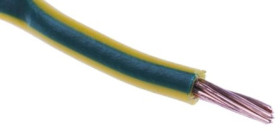 Przewód instalacyjny, 6491X, H07V-R, 2,5 mm² CSA , 750 V, kolor: Zielony/Żółty