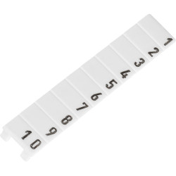 Wieland 04.845.0153.0 Marking Strip 5mm Marked 9705 A/5/10 B 1 - 10