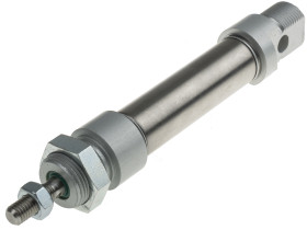 Siłownik pneumatyczny z tłoczyskiem skok: 40mm RS PRO Ø 20mm dwustronnego działania Action Bufor G 1/8