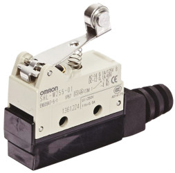 Wyłącznik krańcowy typ Dźwignia z rolką Omron NO/NC Działanie natychmiastowe ac 2 A, dc 200mA 480V IP67