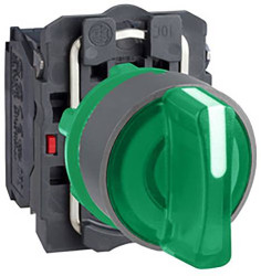 Schneider Electric XB5AK133G5C0 Podświetlany przełącznik wyboru 1 szt.