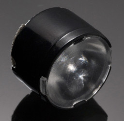 Soczewka LED szerokokątna 16.1 (Dia.) x 9.5mm, D 16.1mm, kąt widzenia 32 → 54°, do użytku z Cree XB-H, Nichia