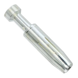 Styk HDC żeński srebrzony na przewód 1mm T2030002010-000