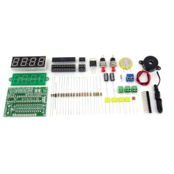 Prosty zegar LED, żółty wyświetlacz - KIT AVT 3132/Y