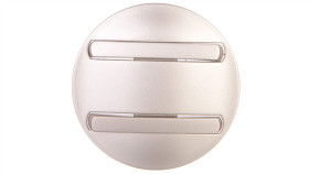 Celiane Plakietka Klawisza Podwójnego Slim Tytan 065102