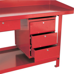 Sealey AP3 3 Drawer Unit for Ap10 and Ap30 Series Benches