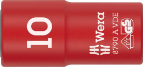 Klucz nasadowy 8790 A VDE Zyklop, izolowany, 1/4, 10 x 41 mm, WERA 05005936001