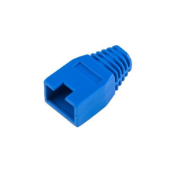 OSŁONA GUMOWA 8p8c RJ45 NIEBIESKA / 0156 - 10szt