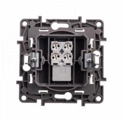 NILOE ECO Gniazdo telefoniczne pojedyncze RJ11 białe 664569