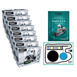 Zestaw pracowni programistycznej - Abilix Krypton 4 + mata + scenariusze lekcyjne - dla 16 uczniów