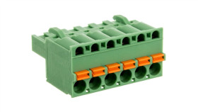 Złączka Wtykowa Do Płytek Drukowanych 0,2-2,5Mm2 Zielona Fkct 2,5/ 6-St-5,08...