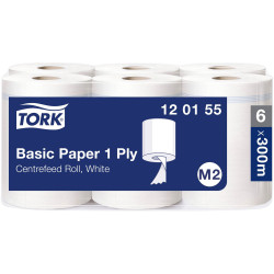 Tork 120155 Cleaning Tissue 1-Ply Ideal for Liquids Surface Wipes