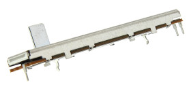 Potencjometr suwakowy 10kΩ typ Suwakowe Bourns 0.25W długość wału 10mm Otwór przezierny