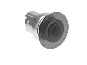 Metalowy przycisk podświetlany grzybkowy samoczynny powrót fi40mm Biały LPSBL6148