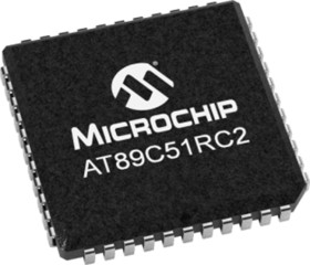 Mikrokontroler Microchip AT89C51 PLCC 44-pinowy Montaż powierzchniowy Mikroprocesor 8-bitowy 32 kB 8bit CAN: 60MHz