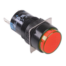 AL6M-P3PR Red 16mm 12V Round Pilot Light IP65 IDEC