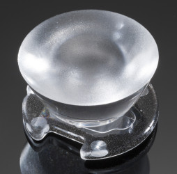 Soczewka LED szerokokątna 26 (Dia.) x 14.9mm, D 26mm, kąt widzenia 34 → 45°, do użytku z Cree XM-L, Cree XM-L2,