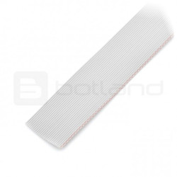 Przewód taśmowy 26 żył szary (50 cm) IDC raster 1,27 mm