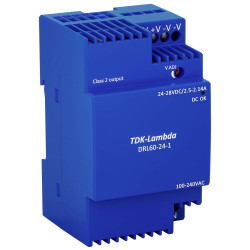 TDK-Lambda DRL60-24-1 DRL-DIN Rail PSU 24V 2.5A 60W Building Automation