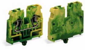 Złączka 2-przewodowa końcowa 2,5mm2 żółto-zielona 869-337 /100szt./