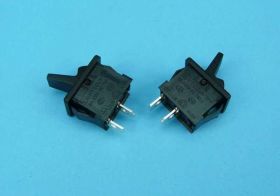 RA-12KKET0FP 6V/250V DŹWIG.2-PIN BLACK