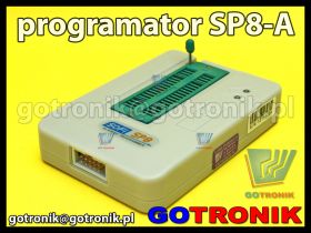 Programator SP8-A do pamięci szeregowych SPI I2C serial eeprom