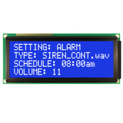 Wyświetlacz alfanumeryczny LCD, , Alfanumeryczny, NEWHAVEN DISPLAY INTERNATIONAL