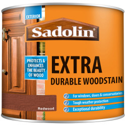 Sadolin 5028544 Extra Durable Woodstain Redwood 500ml