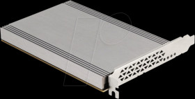 90210 PCIe x16 &gt; 4x M.2 NVMe, bifurcation, heat sink