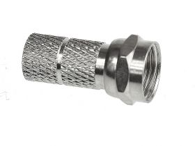 Wtyk złącze typu F 6.8mm 22,5mm CU HQ (4 szt)