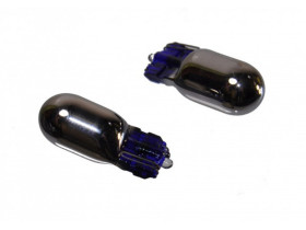 Żarówka W5W T10 10mm silver 12V