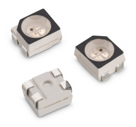 LED, SMD, zielona/żółta, 4-Pin, 2,4 V, 120°, Wurth Elektronik, WL-SBTW