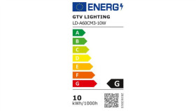 Żarówka Led E27 A60 10W 810Lm 3000K Z Czuj. Mikrofal. I Zmierzac220-240V...