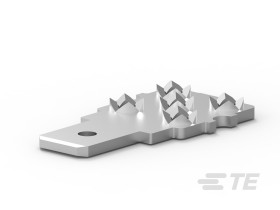 Końcówka pinowa, 136557-2, Cyna, Szary