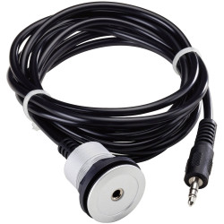 Schlegel RRJ_KL3.5 Jack Cable, 3.5mm Plug to Socket, 2m, Black