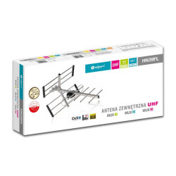 Antena TV 11/21-69 Yagi z symetryzatorem i filtrem LTE / karton / dpm HN39FL