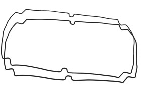 Uszczelka Uszczelka 1554YGASKET Krzem Obudowy 1554 i 1555 X