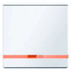 Klawisz z 2 dołączonymi soczewkami i dużum polem opisowym śnieżnobiały aksamit Q.1 16966089