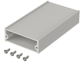 Bopla F 520-100 (97152100) - profil aluminiowy półotwarty (55,3 x 20,4 x 100 mm)