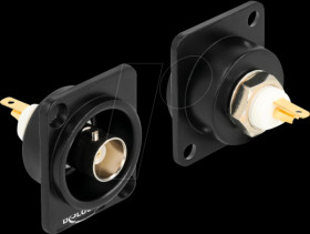 86788 D-type module, BNC, socket / solder connection