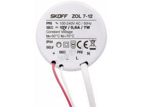 Zasilacz napięciowy typ ZOL7-12 100 - 240 V AC / 10 V DC 7 W IP 20 0 0