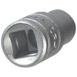 Teng M140506 Hexagon Socket 6 Point Regular 1/4in Drive 6mm