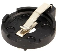 BAT-CR2032 Koszyk (oprawka) baterii CR2032, wymiary: 24 x 10 mm