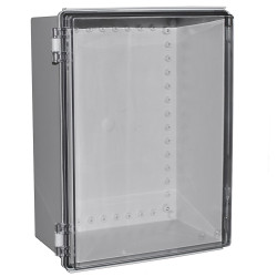 Obudowa ogólnego użytku ABS szerokość zew. 300 mm długość zew. 400 mm wys. zew. 180 mm CAMDENBOSS IP67 Szary