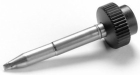 Soldering tip, chisel shaped, (T x L x W) 0.7 x 67 x 2.4 mm, 0612KDLF/SB