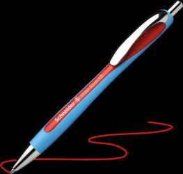 132502 Ballpoint pen, red