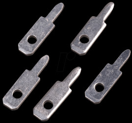 Flat connector for PCB assembly, width 2.8 mm