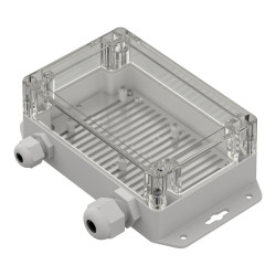Obudowa hermetyczna do elektroniki - Zestaw IoT Kradex IOT.ZPSET1510.2 Transparentna