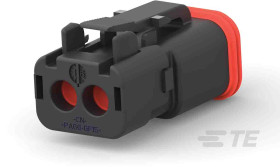 Złącze samochodowe 2-pinowe Deutsch -rzędowe Męski 13A DEUTSCH DT Obudowa złącza samochodowego